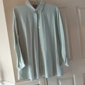 JJill textured cotton blouse